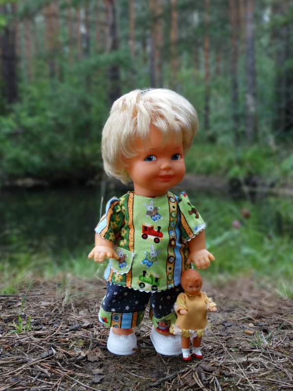 Малышка Лизи lissi batz в лесу (фото 3)