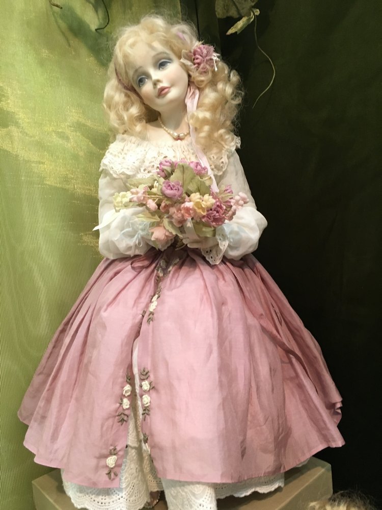 В предвкушении осенней Тишинки… Авторские куклы Маргариты Ивановой (фото 6)