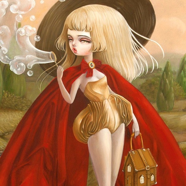 Мрачные и прекрасные куклы художницы Кукула (Kukula) в оригинальных арт иллюстрациях Натали Абрамович. Много фото