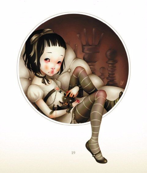 Сюрреалистические иллюстрации французской художницы Элоди LostFish или еще раз об Алисе (фото 2)