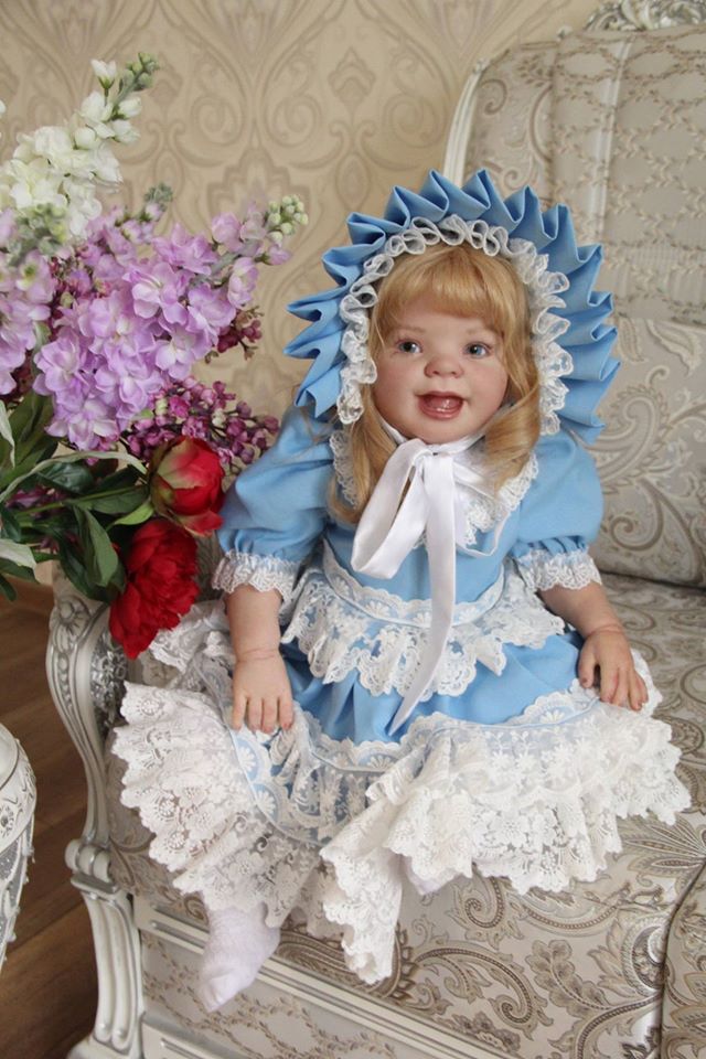 Улыбашка Лиза — Куклы Реборн (Reborn): работы мастеров (фото 7)