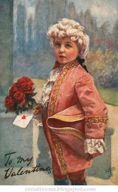 Старинные открытки с Денем Святого Валентина | Бэйбики Старинные открытки с Денем Святого Валентина