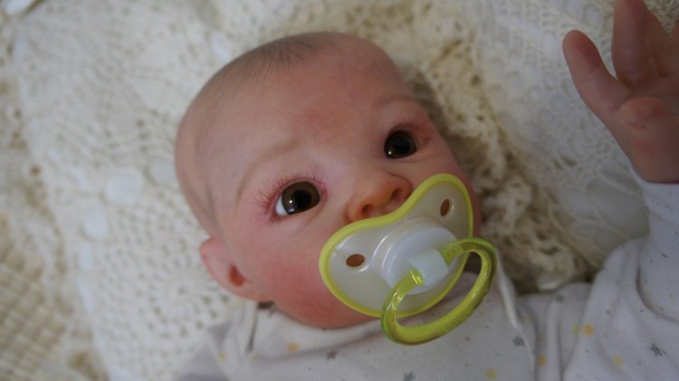 Пончик Полинка. Кукла реборн Шутовой Анны