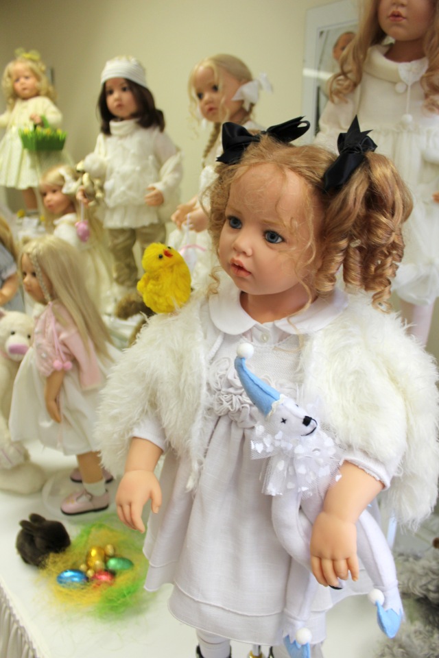 Пасхальная встреча в магазине кукол Гюнзел 2017. Куклы разных авторов