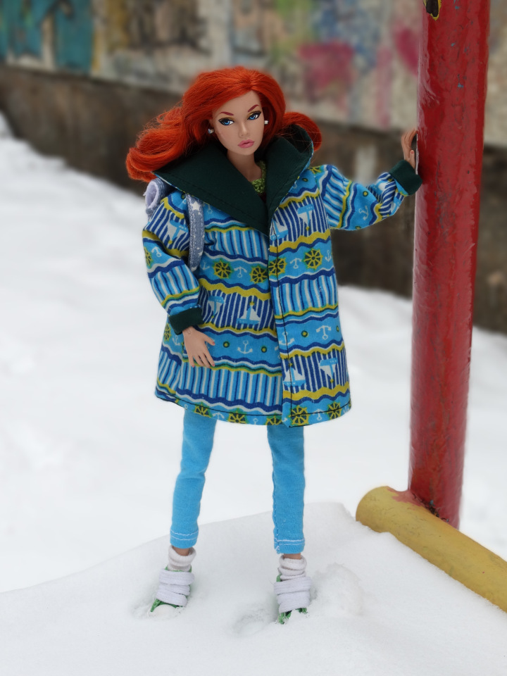 Поппи на зимней прогулке. Fashion Royalty (фото 4)