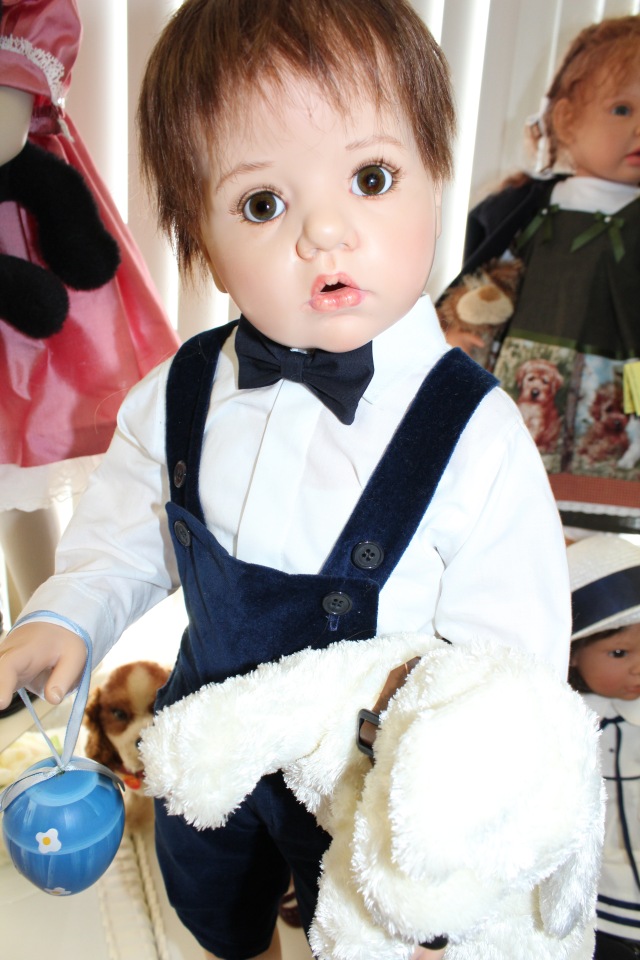 Пасхальная встреча в магазине кукол Гюнзел. Новая коллекция из резин 2017. Mila i Robin (фото 7)