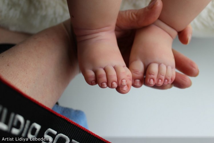 Кукла реборн Алиса, молд Изабелла (фото 8)