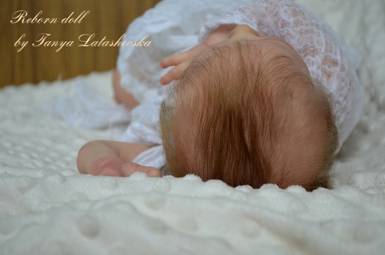 Спящее облачко крошка реборн Denver Rose (фото 9)
