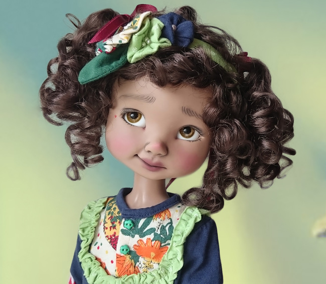 Большая скромница Тутти — Куклы Nikki Britt (Никки Бритт): авторские BJD (БЖД)