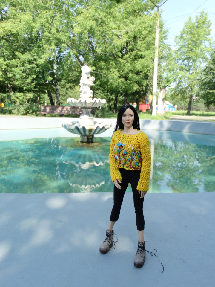 Прекрасная Джунг. Шарнирная кукла от VERYCOOL