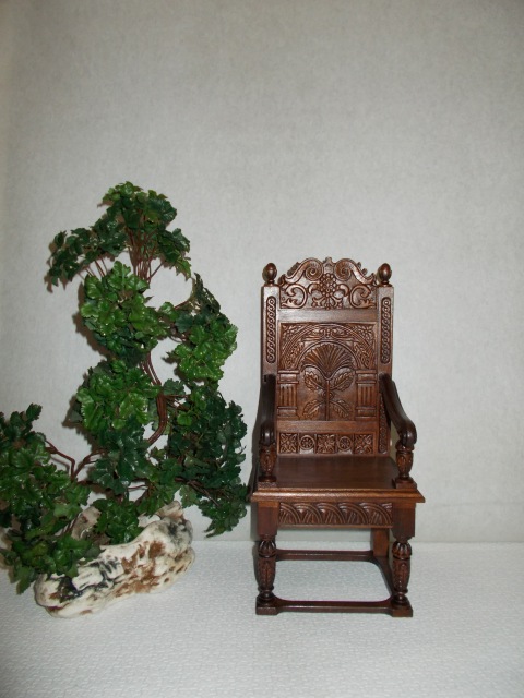 Эксклюзивный стул-трон Елизаветского периода (фото 4)