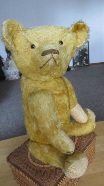 Мишутка набитый соломой — Редкие антикварные куклы и реплики: воск (фото 2)