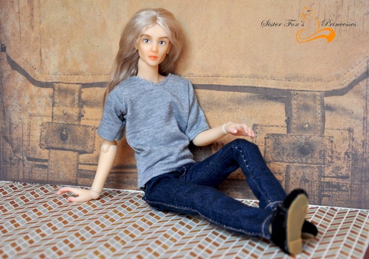 Полиуретановые парни 28 см от SisterFox. Авторская шарнирная кукла (фото 9)