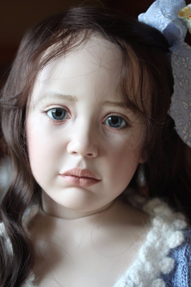 Процесс создания фарфоровых кукол - Джинн Гросс (Jeanne Gross). Часть Часть седьмая - Дети Цветов