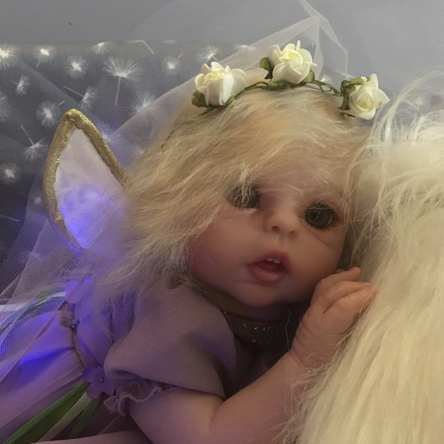 Цветочек-кукла реборн Элины Кудрявцевой