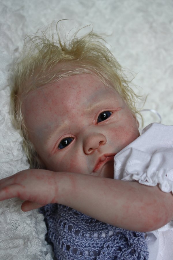 Куклы Реборн. Малышка в голубом