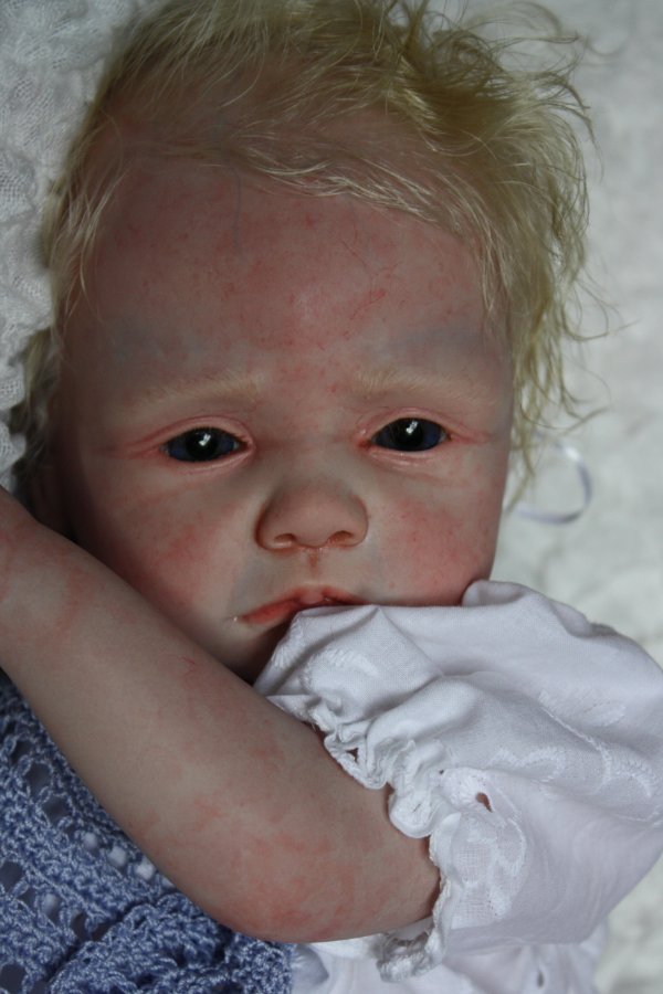 Куклы Реборн. Малышка в голубом (фото 2)