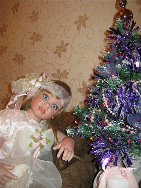 С Новым Годом! Мои куколки - Дед Мороз, Снегурочка и Зайка (фото 3)