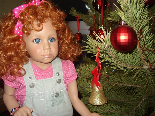 Рыженькая девочка - коллекционная кукла от Susan Lippl