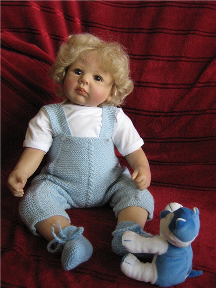 Кукла Matthias от Doris Stannat - мы зовем его Максимка (фото 8)