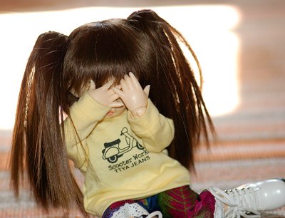 Покаталась... или история о том, как Буу велосипед подарили (фото 5)