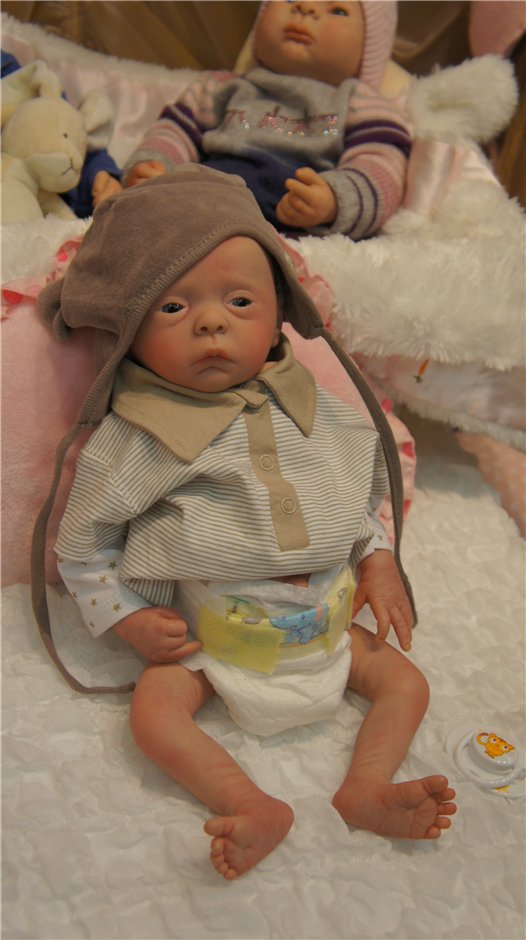 VII Международный салон кукол на Тишинке. Куклы реборн (фото 4)