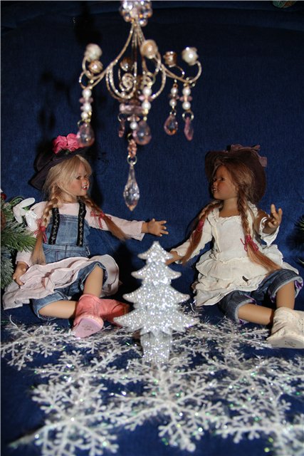 Новый год у Пуки и Лиллеморе от Annette Himstedt