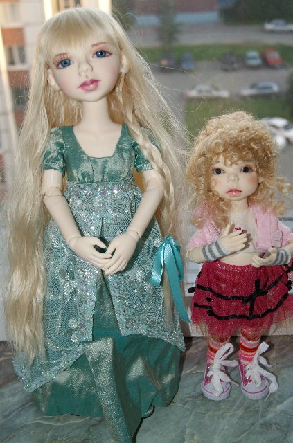 Две сестрицы от Kimberly (Kim) Lasher - Лилли (Lillie) и Синди (Sinderella)