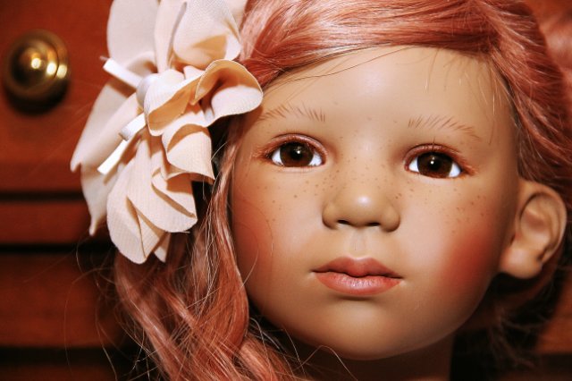 Коллекционная кукла Гита от Annette Himstedt