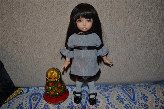 Как Татьяна и Ева примеряют новые платья. Iplehouse BJD Elin (фото 4)