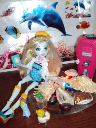 Monster High: Первые фото Лилии ( Lagoona Blue) (фото 3)