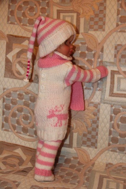 Как мы куколку на праздник собирали