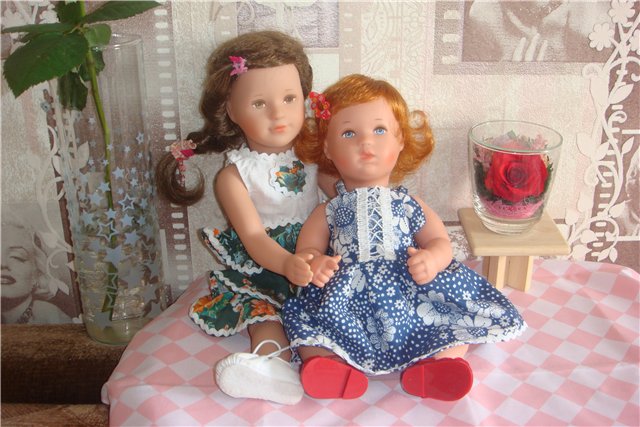 Наши новенькие любимки - куколки Kathe Kruse