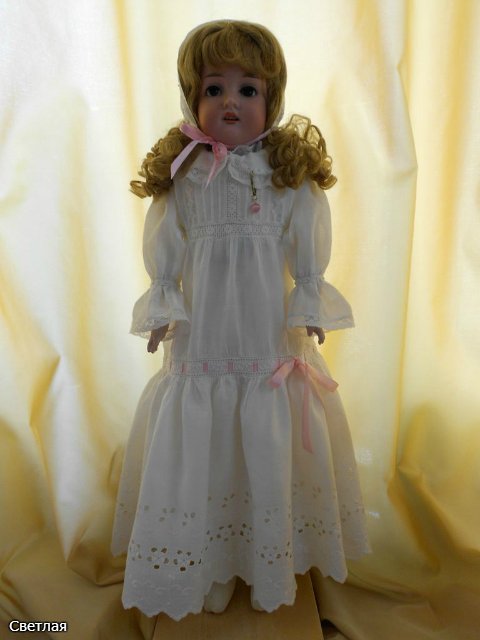 Антикварная кукла коробочного хранения. Или как должно БЫТЬ