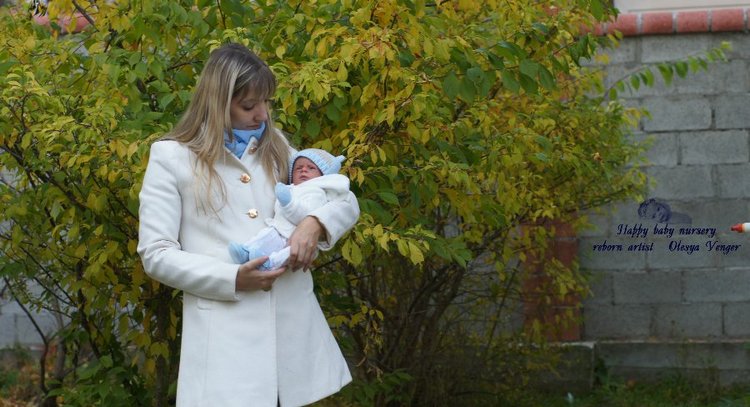 Большая история о маленьком Ангеле. Кукла реборн Олеси Венгер