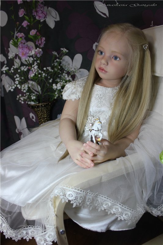 Алеся... Леся, Лесенька. Кукла реборн Анастасии Гангало