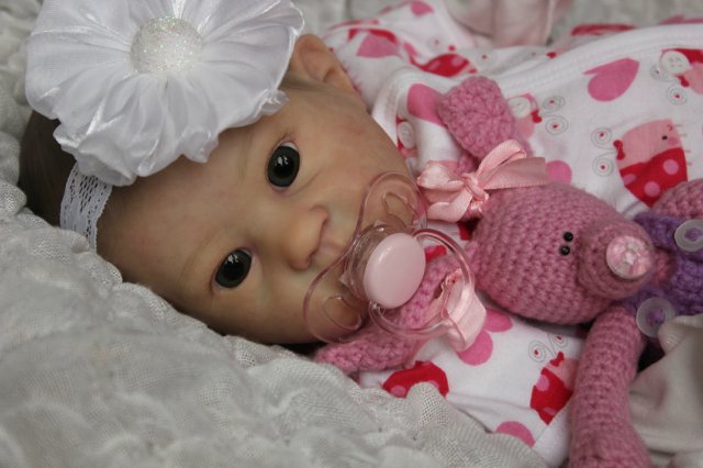 Малышка Любушка. кукла реборн Катерины Осиповой-Коняевой | Бэйбики Малышка Любушка. кукла реборн Катерины Осиповой-Коняевой (фото 4)