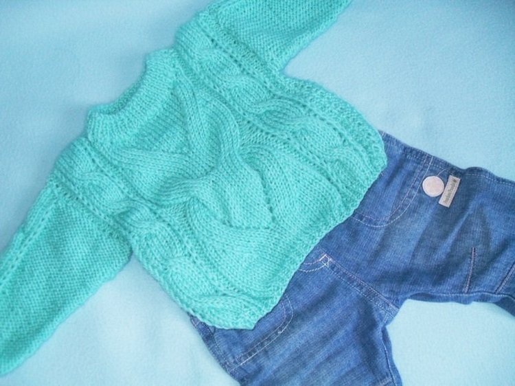 Джемперок для моей любимой кукло-доченьки (фото 2)