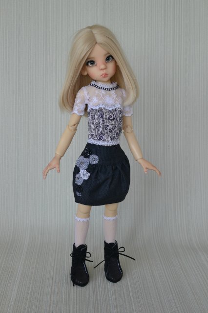 "Черно-белое" настроение. Модели Лайла и Иззи Kaye Wiggs (фото 10)