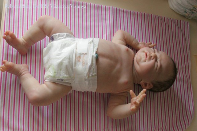 Наконец... представляю вам мою куколку... Реборн Виктории Вишни (фото 5)