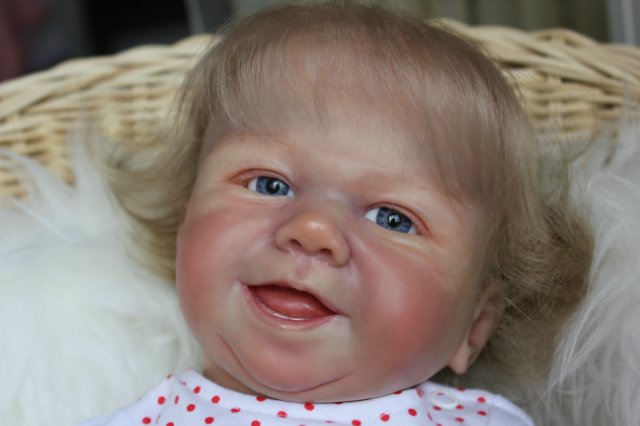 Томочка! Кукла реборн на основе молда Tommy by Sandy Faber