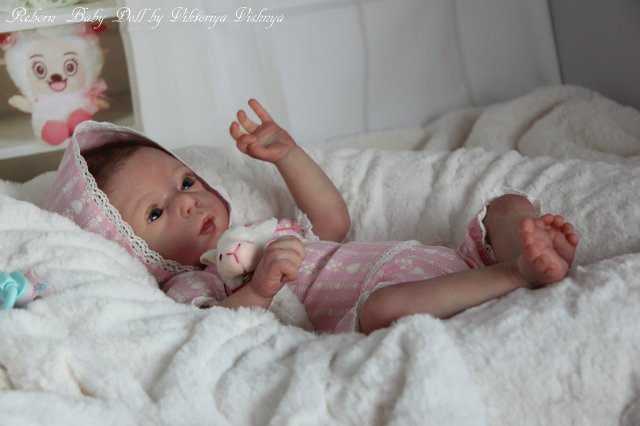 Аделиночка 2... Куколка реборн Виктории Вишни