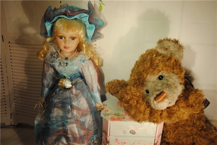 Славный Мишка Паркин от Charlie Bears находит новых друзей (фото 5)