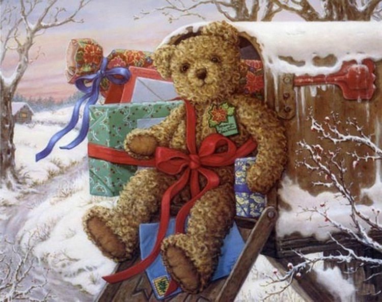 МИШКИ ТЕДДИ. Уютный мир Жанет Крускамп (Janet Kruskamp) (фото 5)