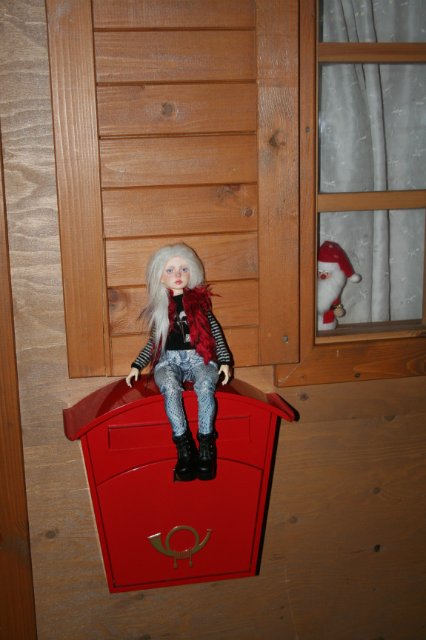 Еще немного рождества — Гибридизация кукол BJD (БЖД): пересадка головы