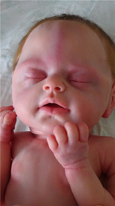 Коралина. Авторская силиконовая кукла Ирины Кондрашовой. Часть 2 (фото 9)