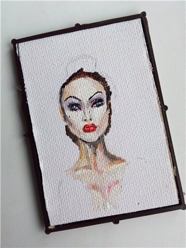 С портретами беда — Кукольная миниатюра своими руками: еда (фото 3)