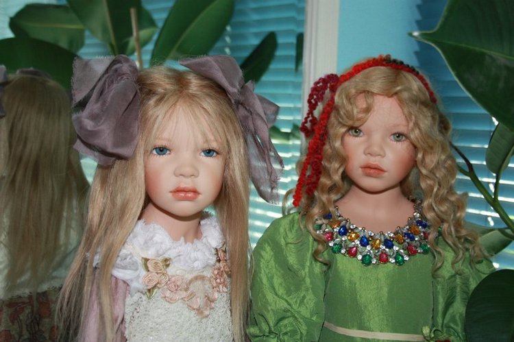Ангельское создание Маруся и сестрички, коллекционные куклы от Zofia & Henry Zawieruszynski
