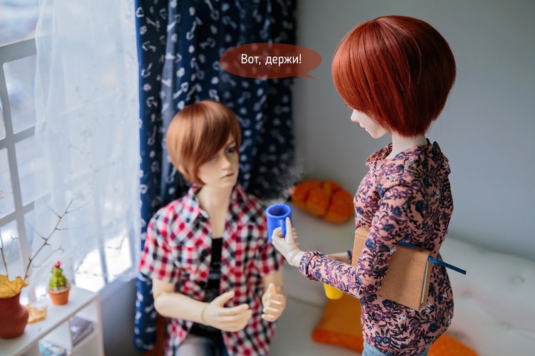 Гость — Фотоистории с куклами BJD (БЖД): сериалы (фото 9)