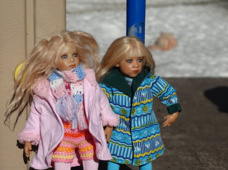 Весенняя прогулка — Куклы Annette Himstedt (Аннетт Химстедт): коллекционные (фото 8)